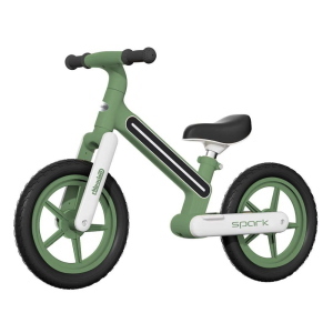 BICICLETTA BALANCE SENZA PEDALI SPARK VERDE CON LUCI