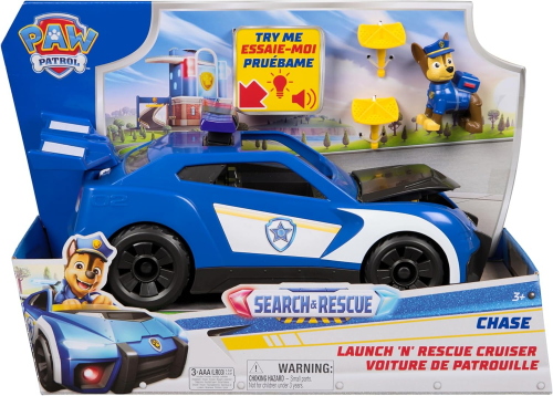 PAW PATROL SEARCH E RESCUE VEICOLO POLIZIA CHASE DELUXE
