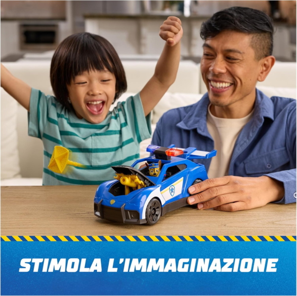 PAW PATROL SEARCH E RESCUE VEICOLO POLIZIA CHASE DELUXE
