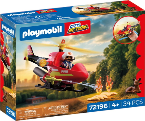 PLAYMOBIL FIRE BRIGADE ELICOTTERO DEI VIGILI DEL FUOCO