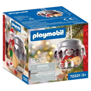 PLAYMOBIL CHRISTMAS PALLINA DI NATALE: SKATER