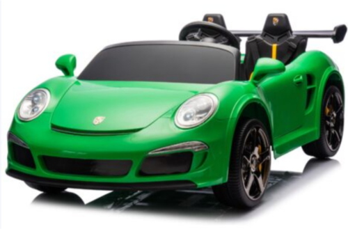 AUTO ELETTRICA 24V COMPATIBILE PORSCHE CARRERA 911 RUF BIG VERDE - GRANDE