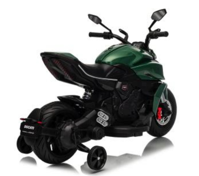 MOTO ELETTRICA DUCATI DIAVEL 12V VERDE BENTLEY