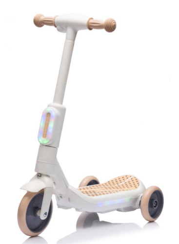 MONOPATTINO DELUXE BEIGE CON CASCO
