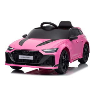 AUTO ELETTRICA AUDI RS6 GT ROSA