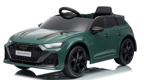 AUTO ELETTRICA AUDI RS6 GT VERDE