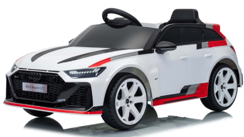 AUTO ELETTRICA AUDI RS6 GT BIANCA