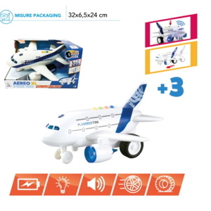 AEREO XL PASSEGGERI FRIZIONE CON SUONI E LUCI