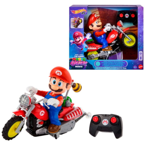 HOT WHEELS MOTOCROSS RADIOCOMANDATO DI SUPER MARIO