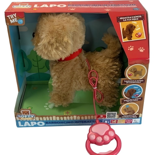 SOFTY FRIENDS LAPO BARBONCINO PELUCHE INTERATTIVO
