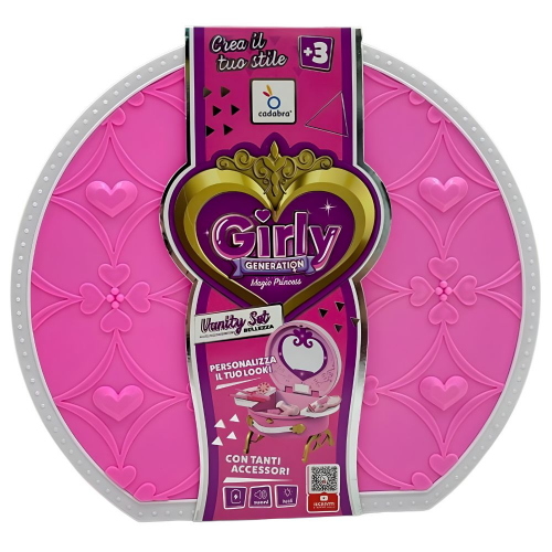 GIRLY GENERETION VANITY SET BELLEZZA MAGIC PRINCESS CON SUONI E LUCI