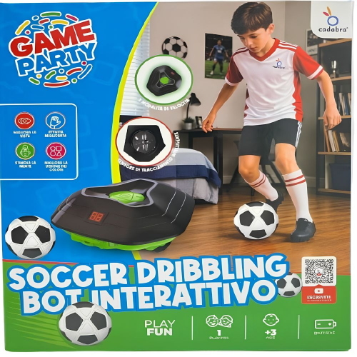 GAME PARTY SOCCER DRIBBLING BOT INTERATTIVO