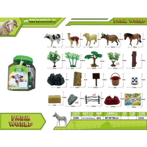 WONDER ANIMALS BARATTOLO FARM 28 PEZZI