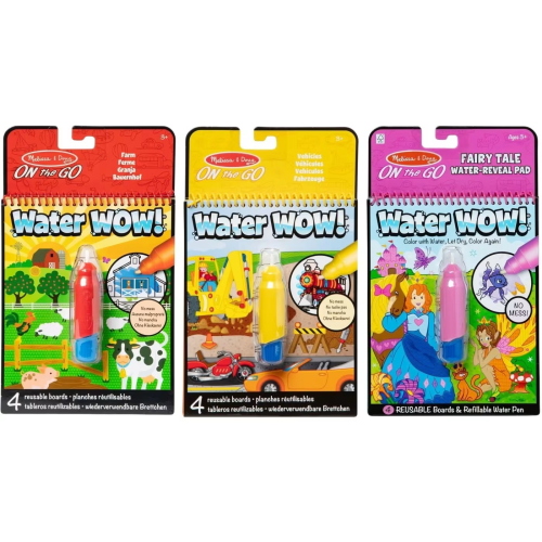 MELISSA & DOUG WATER WOW! ASSORTIMENTO IN VASSOIO