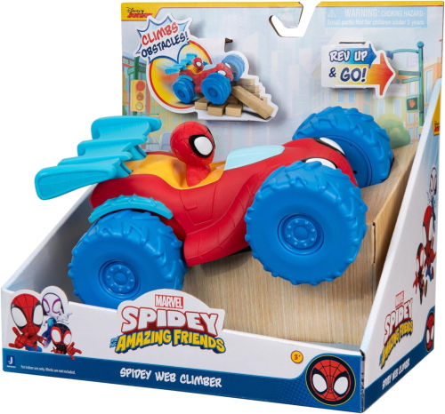 SPIDEY E I SUOI FANTASTICI AMICI SPIDERMAN VEICOLO BUGGY 4X4 WEB CLIMBER