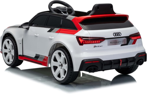 AUTO ELETTRICA AUDI RS6 GT BIANCA