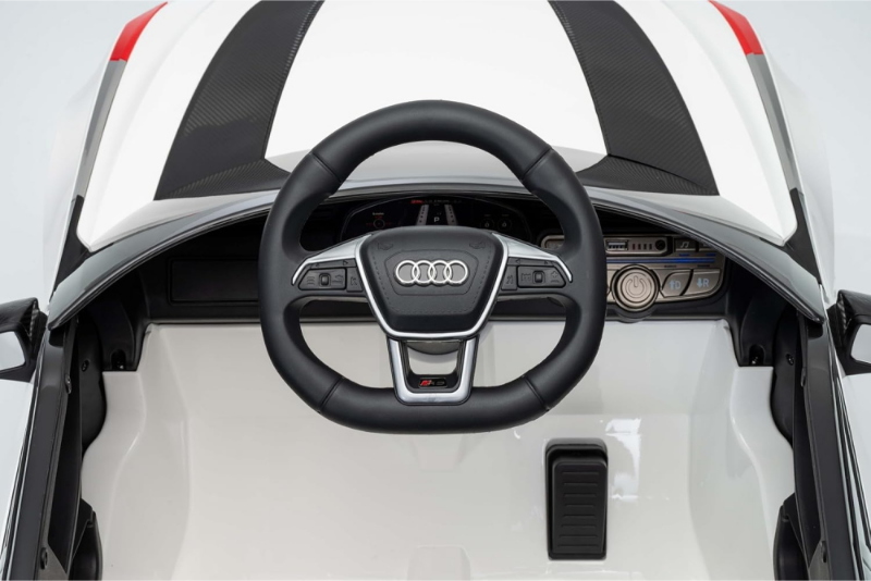AUTO ELETTRICA AUDI RS6 GT BIANCA