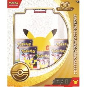 CARTE POKEMON 30° ANNIVERSARIO COLLEZIONE CON RACCOGLITORE (16 SETTEMBRE 2026)