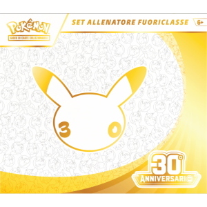 CARTE POKEMON 30° ANNIVERSARIO SET ALLENATORE FUORICLASSE (16 SETTEMBRE 2026)