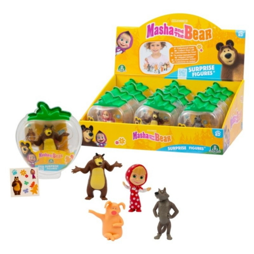 MASHA E ORSO PERSONAGGI ASSORTITI CON SORPRESA  