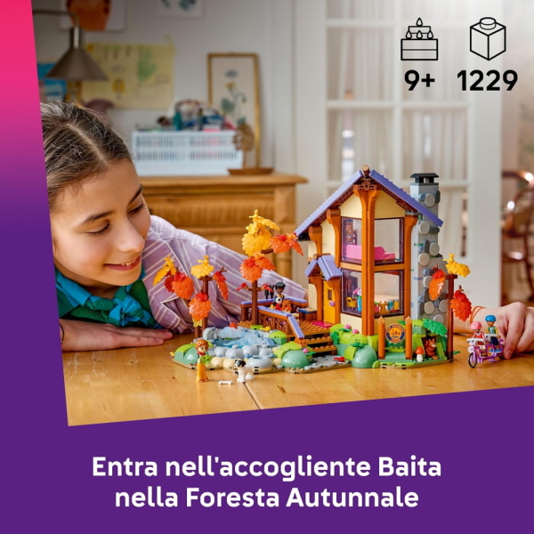 LEGO FRIENDS BAITA NELLA FORESTA AUTUNNALE