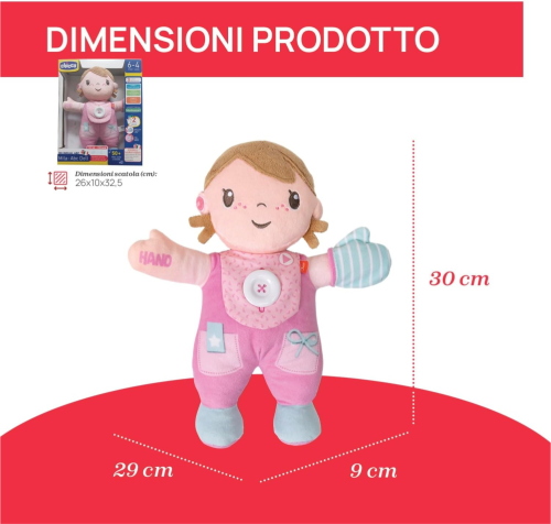 GIOCO MILA BAMBOLA PARLANTE IT-EN