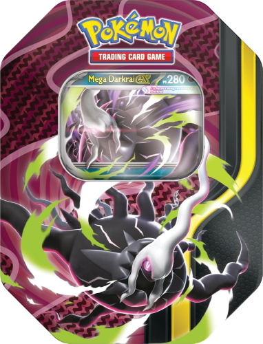 CARTE POKEMON TIN DA COLLEZIONE MEGAFORZE DARKRAI (2 OTTOBRE 2026)