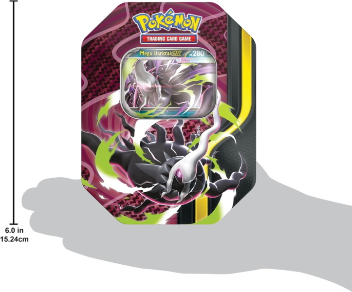 CARTE POKEMON TIN DA COLLEZIONE MEGAFORZE DARKRAI (2 OTTOBRE 2026)
