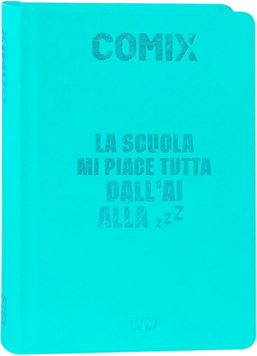 DIARIO AGENDA COMIX 16 MESI MINI MARBLE