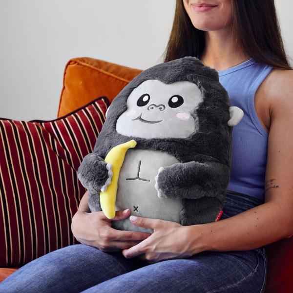 SUPER SOFT! - CUSCINO PELUCHE GORILLA