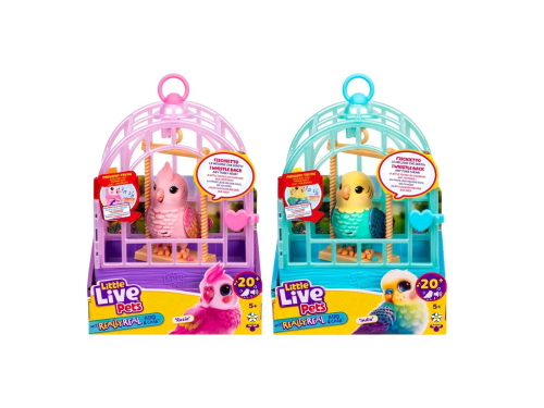 LIVE LIVE PETS - PAPPAGALLO E GABBIA MY REALLY REAL BIRD & CAGE