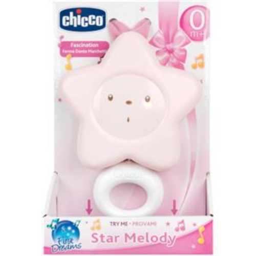 CHICCO STAR MELODY NINNA NANNA STELLA CARILLON ROSA