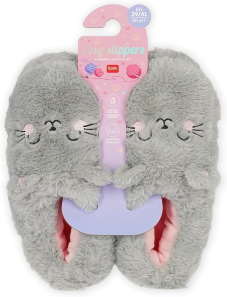 COSY SLIPPERS - PANTOFOLE - KITTY 35-38