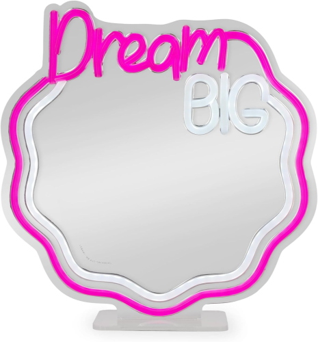 IT'S A SIGN - SPECCHIO LUCE LED EFFETTO NEON - DREAM BIG
