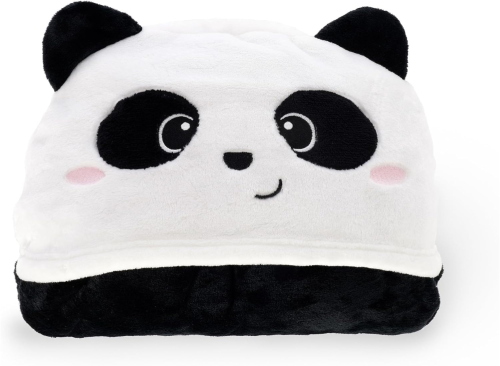 COSY HUGS! - COPERTA CON CAPPUCCIO - PANDA