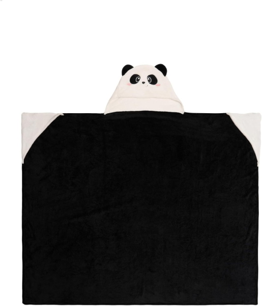 COSY HUGS! - COPERTA CON CAPPUCCIO - PANDA