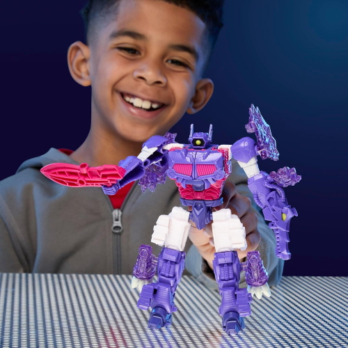 TRANSFORMERS CYBERWORLD ULTIMATE CYBER CHANGER SHOCKWAVE
