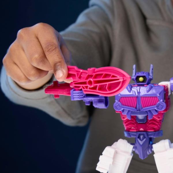 TRANSFORMERS CYBERWORLD ULTIMATE CYBER CHANGER SHOCKWAVE