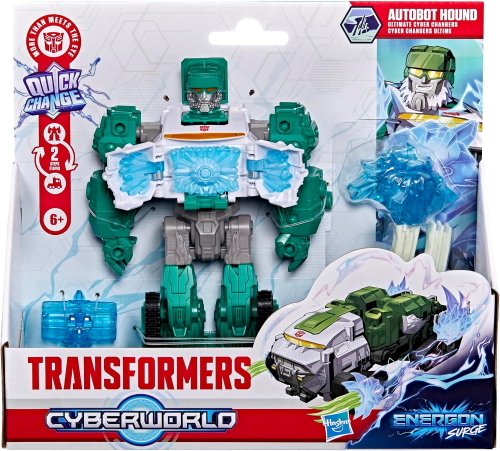 TRANSFORMERS CYBERWORLD ULTIMATE CYBER CHANGER HOUND