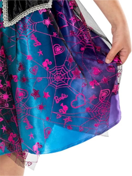 COSTUME BARBIE STREGA BIMBA TAGLIA S 3-4 ANNI