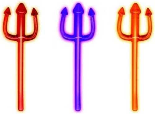TRIDENTE DIABOLICO LUMINOSO
