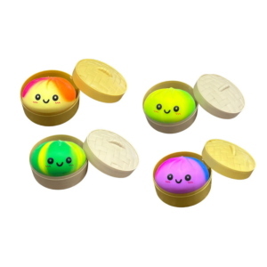 DUMPLING RAVIOLO SQUISHY CON CESTINO 9 CM