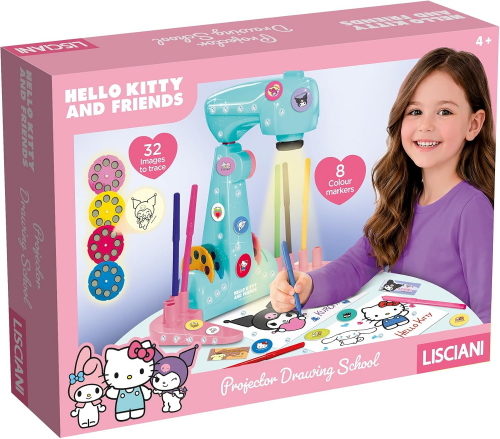 HELLO KITTY AND FRIENDS PROIETTORE PROJECTOR DRAWING SCHOOL