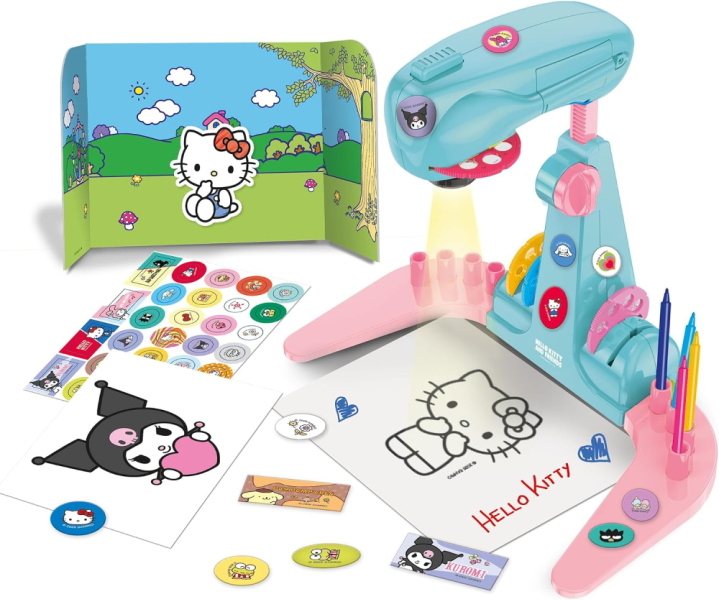 HELLO KITTY AND FRIENDS PROIETTORE PROJECTOR DRAWING SCHOOL
