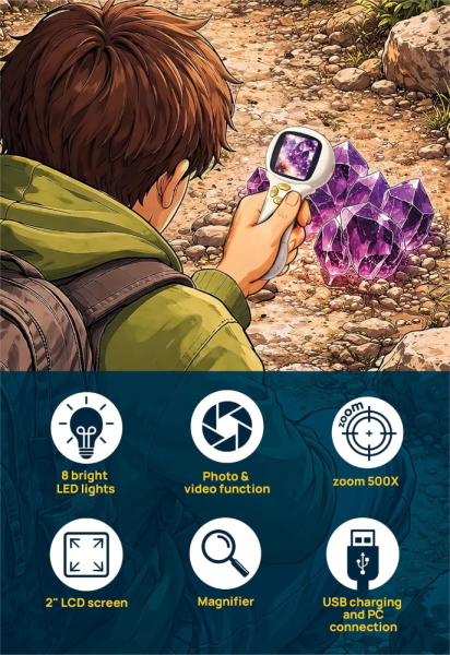 I'M A GENIUS EXPLORER MICROSCOPIO OUTDOOR MICROSCOPE