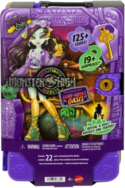 MONSTER HIGH SEGRETI DA BRIVIDO JINAFIRE LONG BAMBOLA OASIS