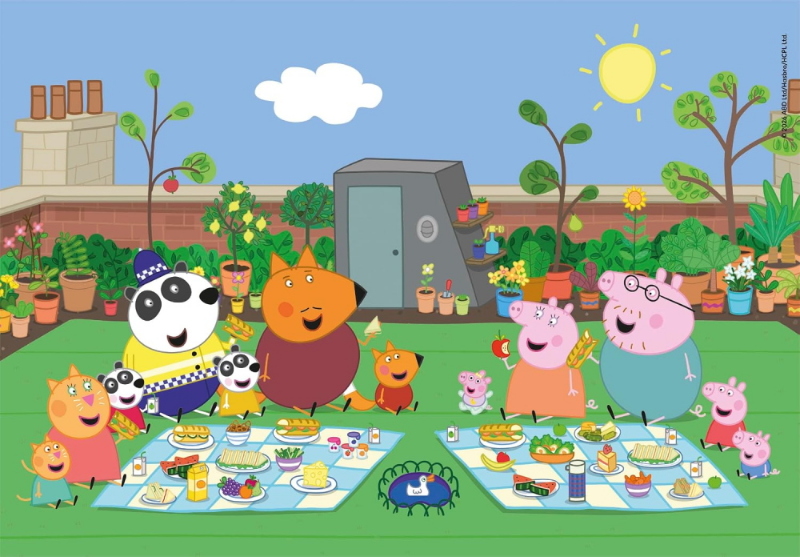 PUZZLE 24 PZ MAXI PEPPA PIG