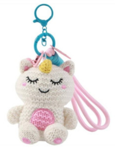 PORTACHIAVI CROCHET UNICORNO XL3454