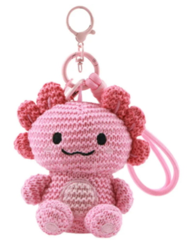 PORTACHIAVI CROCHET AXOLOTL XL3454