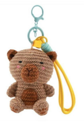 PORTACHIAVI CROCHET CAPYBARA XL3454